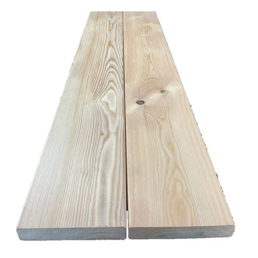 Доска террасная лиственница гладкая 28*120*4000, сорт А (0,48м2)