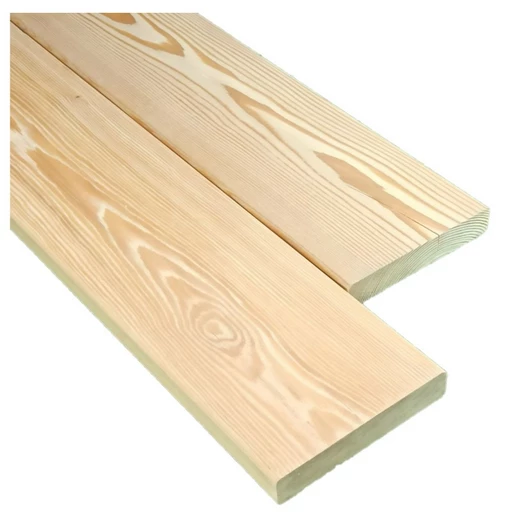 Планкен лиственница прямой 20*142*5000, сорт Прима (0,71м2)