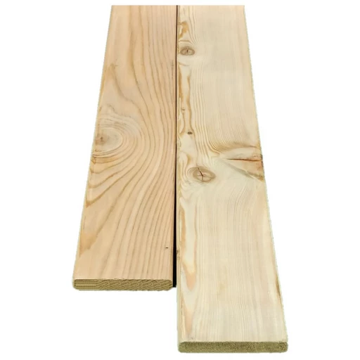 Планкен лиственница прямой 20*142*6000, сорт Оптима (0,852м2)