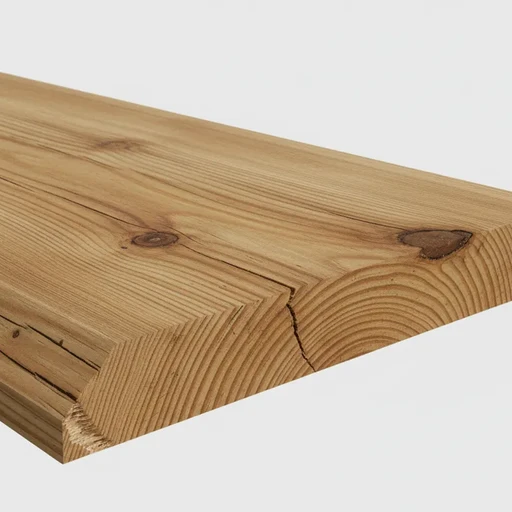 Планкен лиственница скошенный 20*120*2000, сорт А (0,24м2)