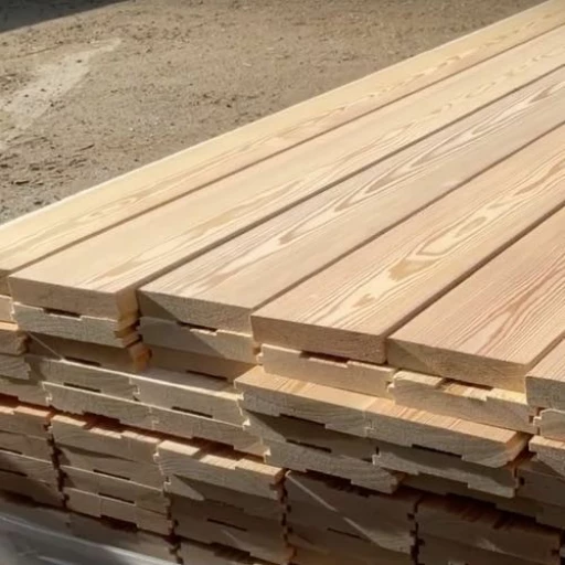 Доска террасная лиственница гладкая 28*90*5000, сорт А (0,45м2)