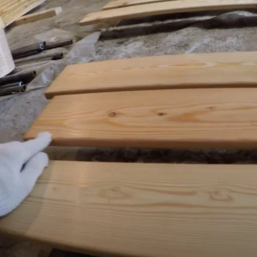 Доска террасная лиственница гладкая 34*140*6000, сорт SF (0,84м2)