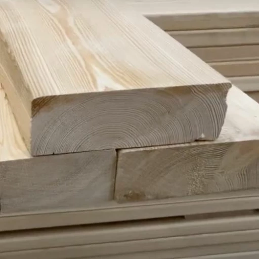 Доска террасная лиственница гладкая 34*190*2500, сорт А (0,475м2)