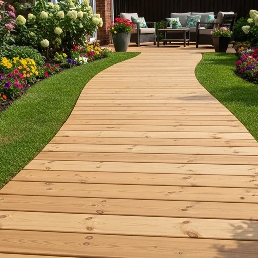 Доска террасная лиственница гладкая 45*90*5000, сорт SF (0,45м2)