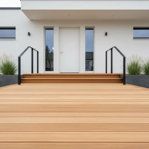 Доска террасная лиственница вельвет 28*90*5000, сорт А (0,45м2)