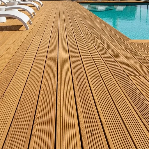 Доска террасная лиственница вельвет 34*120*4000, сорт Э (0,48м2)