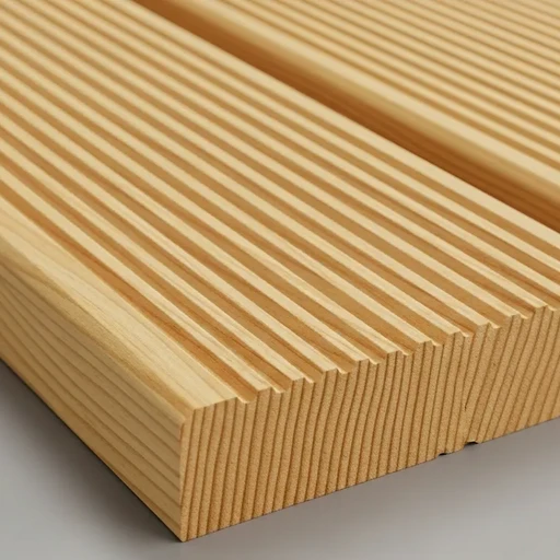 Доска террасная лиственница вельвет 34*190*4000, сорт ВС (0,76м2)