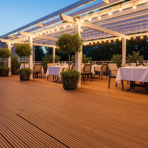 Доска террасная лиственница вельвет 45*90*4000, сорт SF (0,36м2)