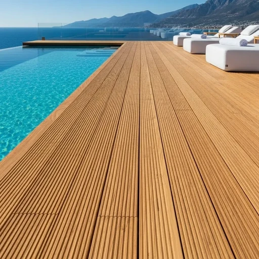 Доска террасная лиственница вельвет 45*90*2500, сорт Элита (0,225м2)