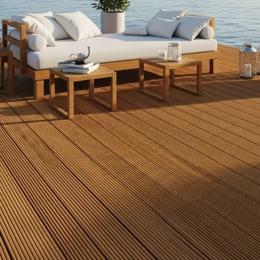 Доска террасная лиственница вельвет 45*120*2000, сорт Э (0,24м2)