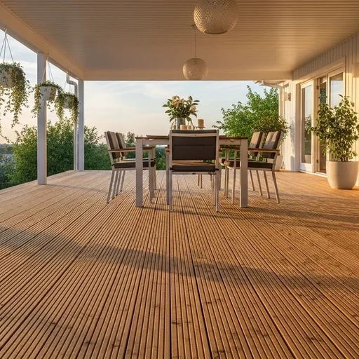 Доска террасная лиственница вельвет 45*190*2000, сорт А (0,38м2)